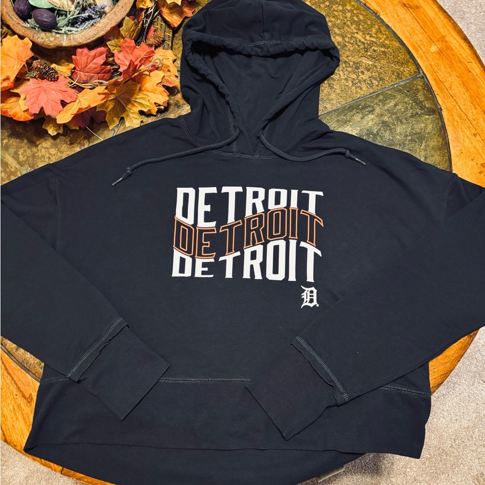 Detroit Black Hoodie
